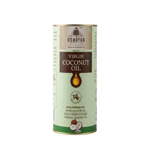 coconut oil tin