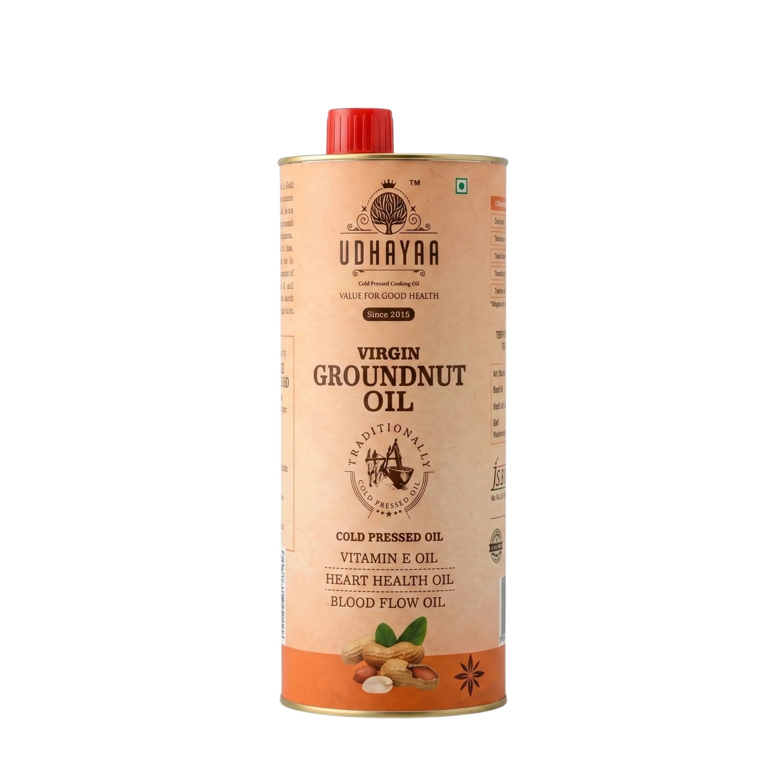 groundnut oil tin