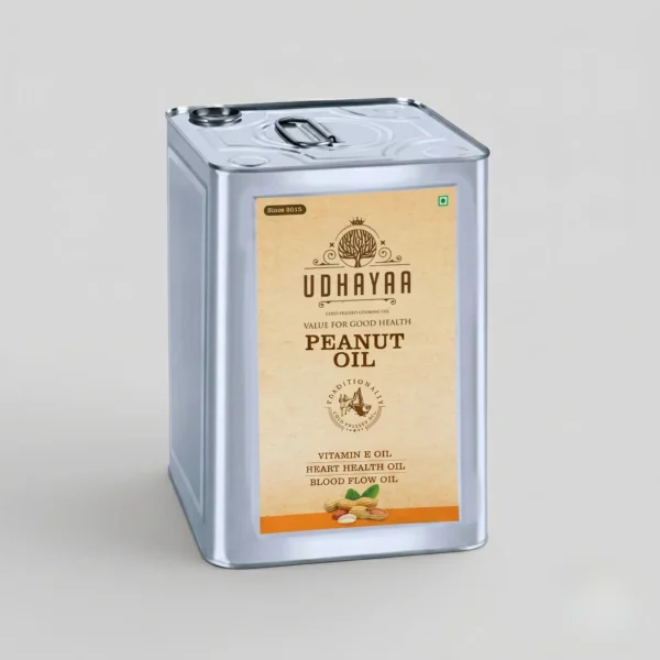 groundnut oil tin 15L