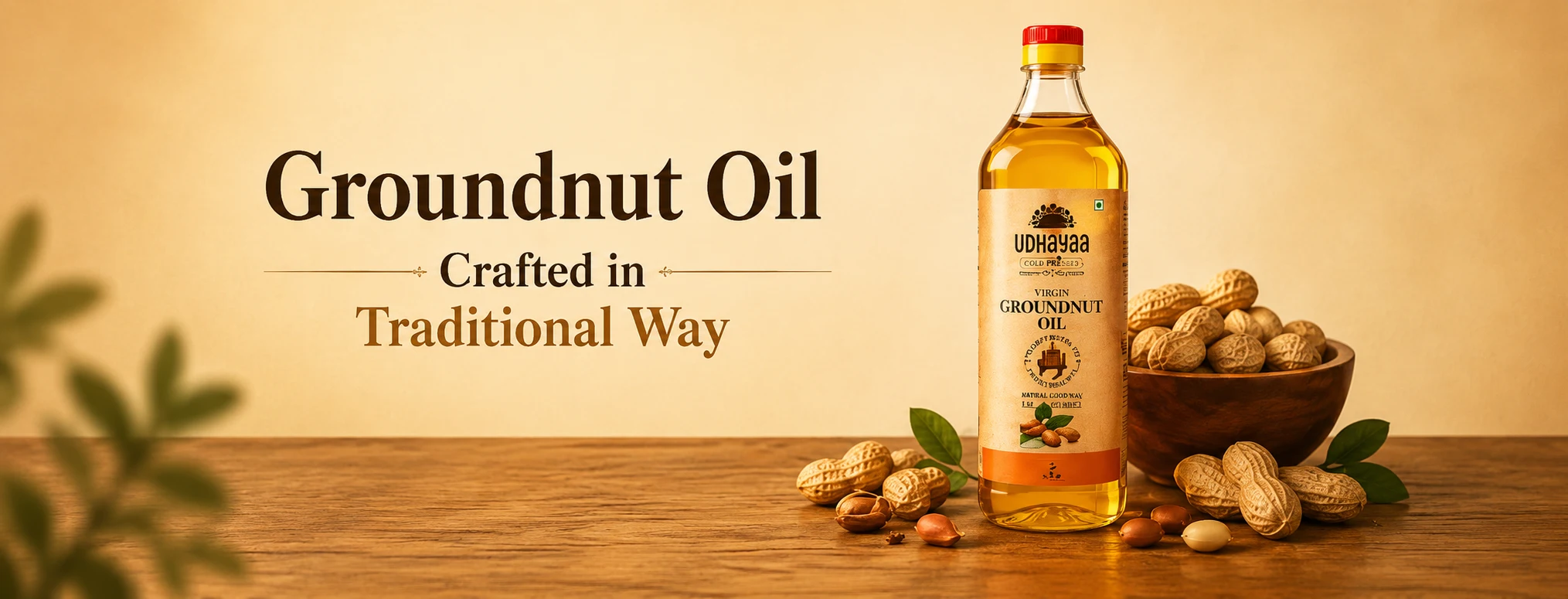 groundnut oil banner