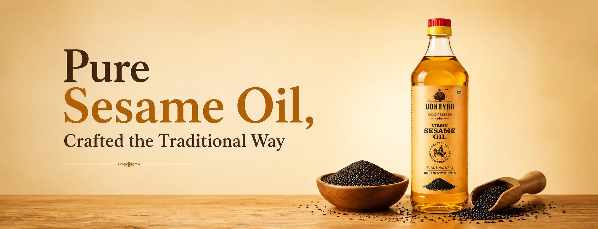 sesame oil banner