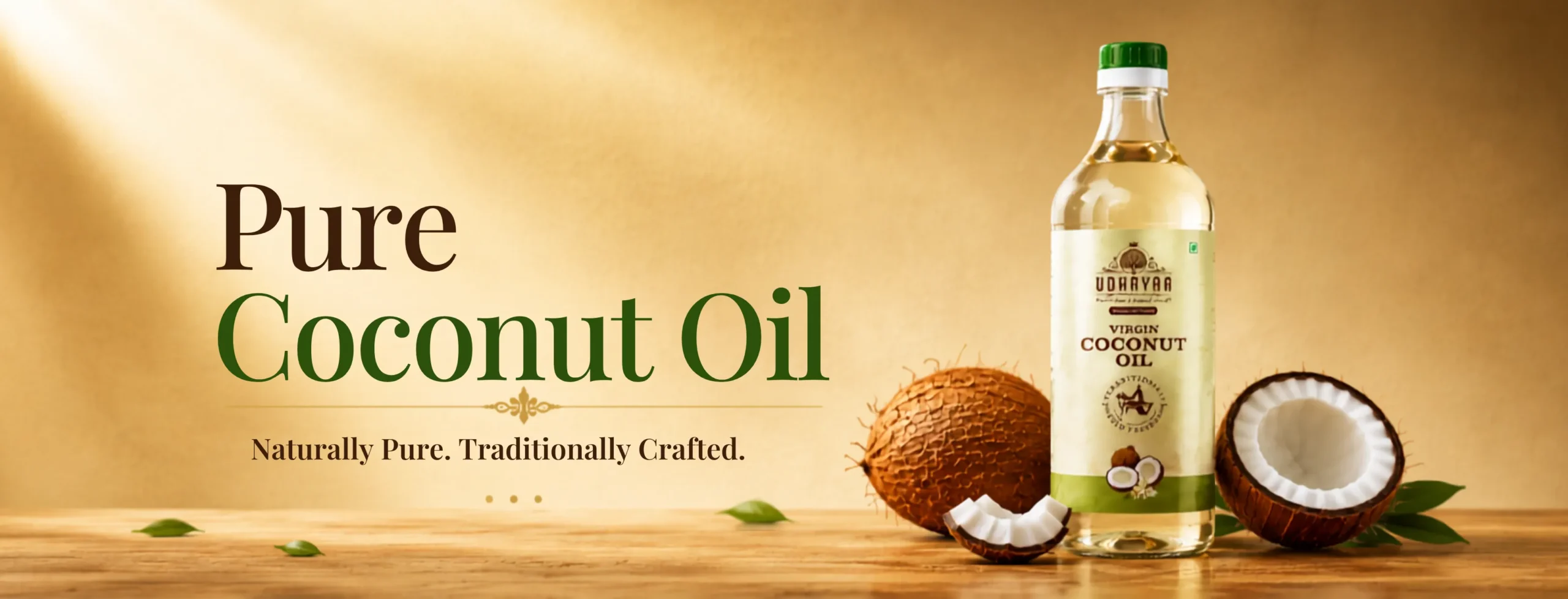 coconut oil banner